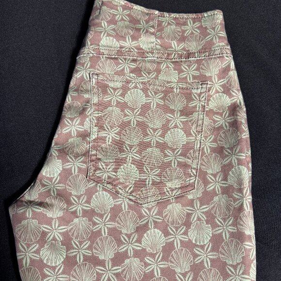 NWOT Free People Penny Pull On Printed Flare Jeans Sz 28 - Picture 7 of 14